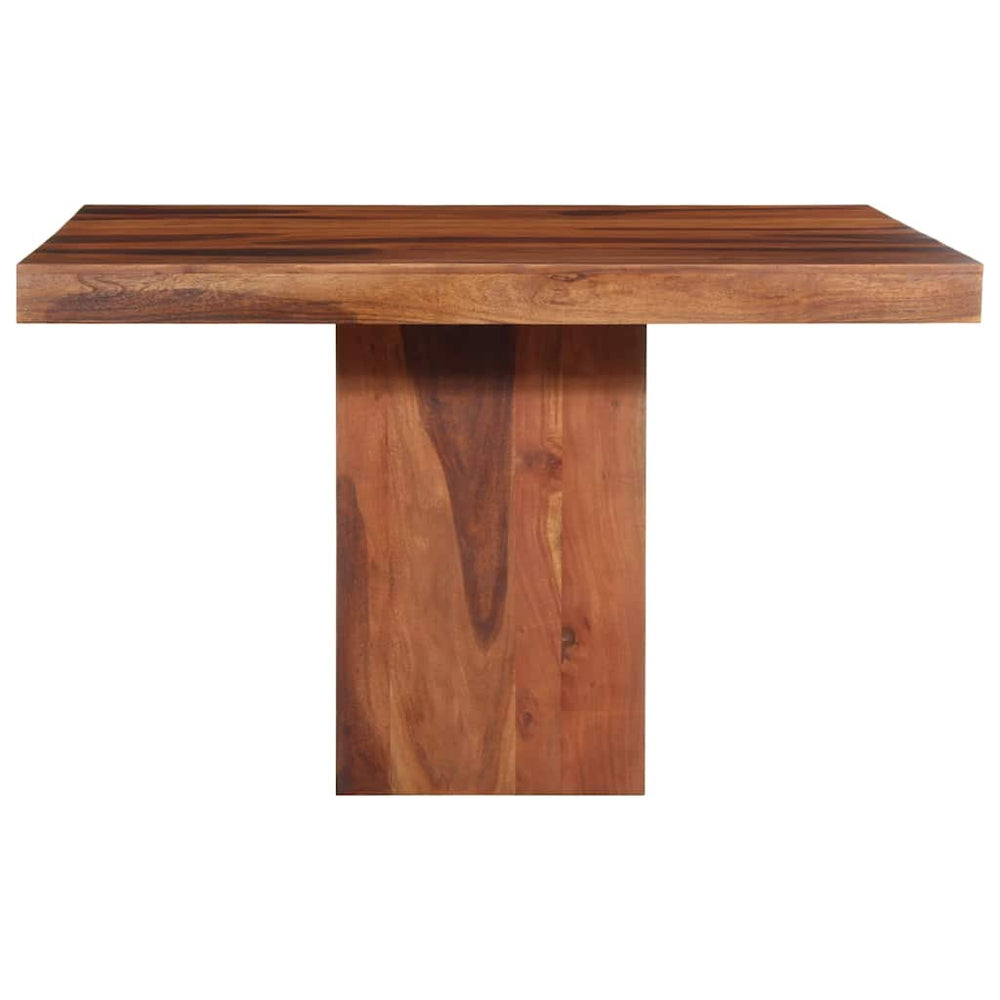 Masă De Sufragerie 120X120X77 Cm Din Lemn Masiv De Salcâm