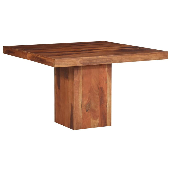 Masă De Sufragerie 120X120X77 Cm Din Lemn Masiv De Salcâm