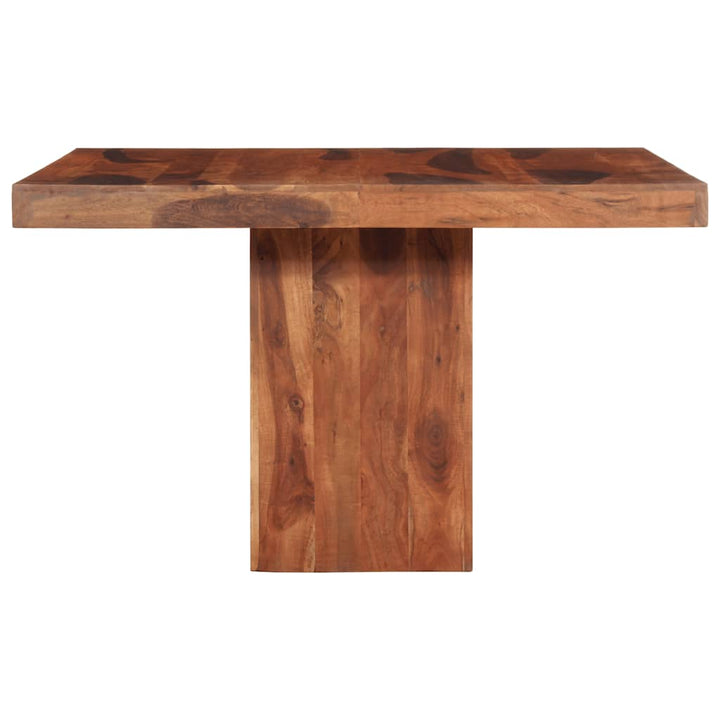 Masă De Sufragerie 120X120X77 Cm Din Lemn Masiv De Salcâm