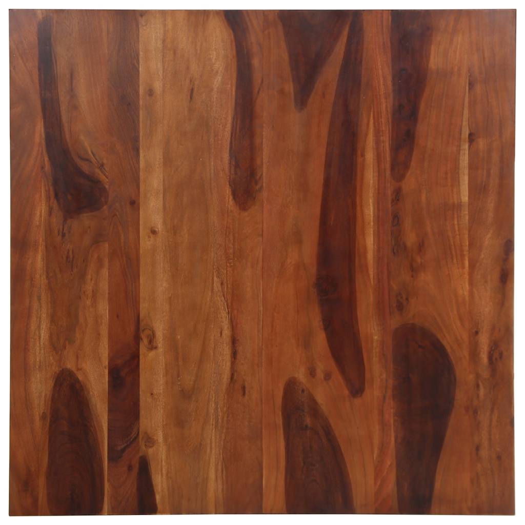 Masă De Sufragerie 120X120X77 Cm Din Lemn Masiv De Salcâm