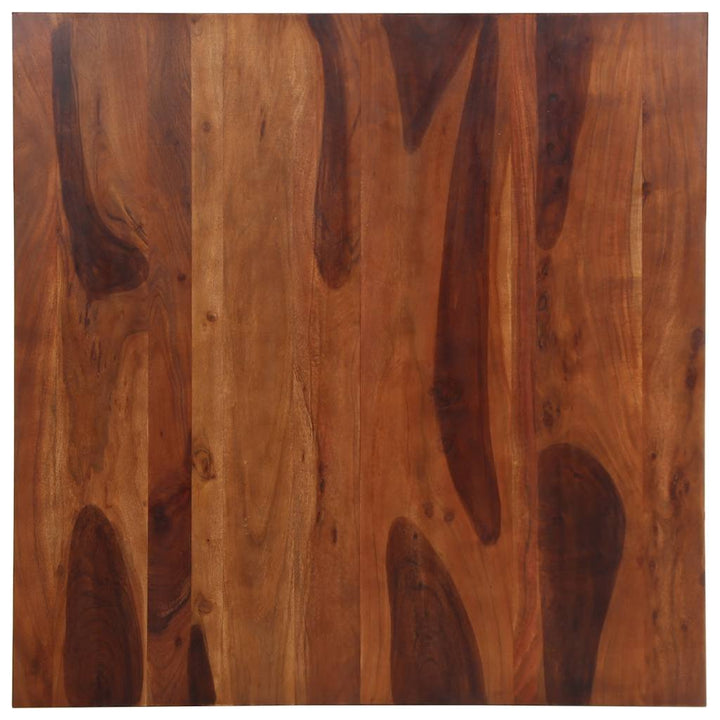 Masă De Sufragerie 120X120X77 Cm Din Lemn Masiv De Salcâm