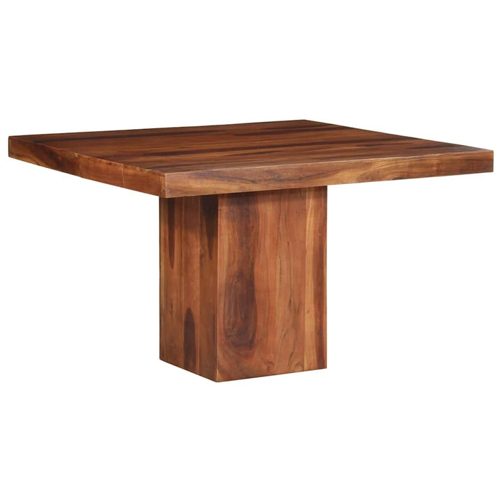 Masă De Sufragerie 120X120X77 Cm Din Lemn Masiv De Salcâm