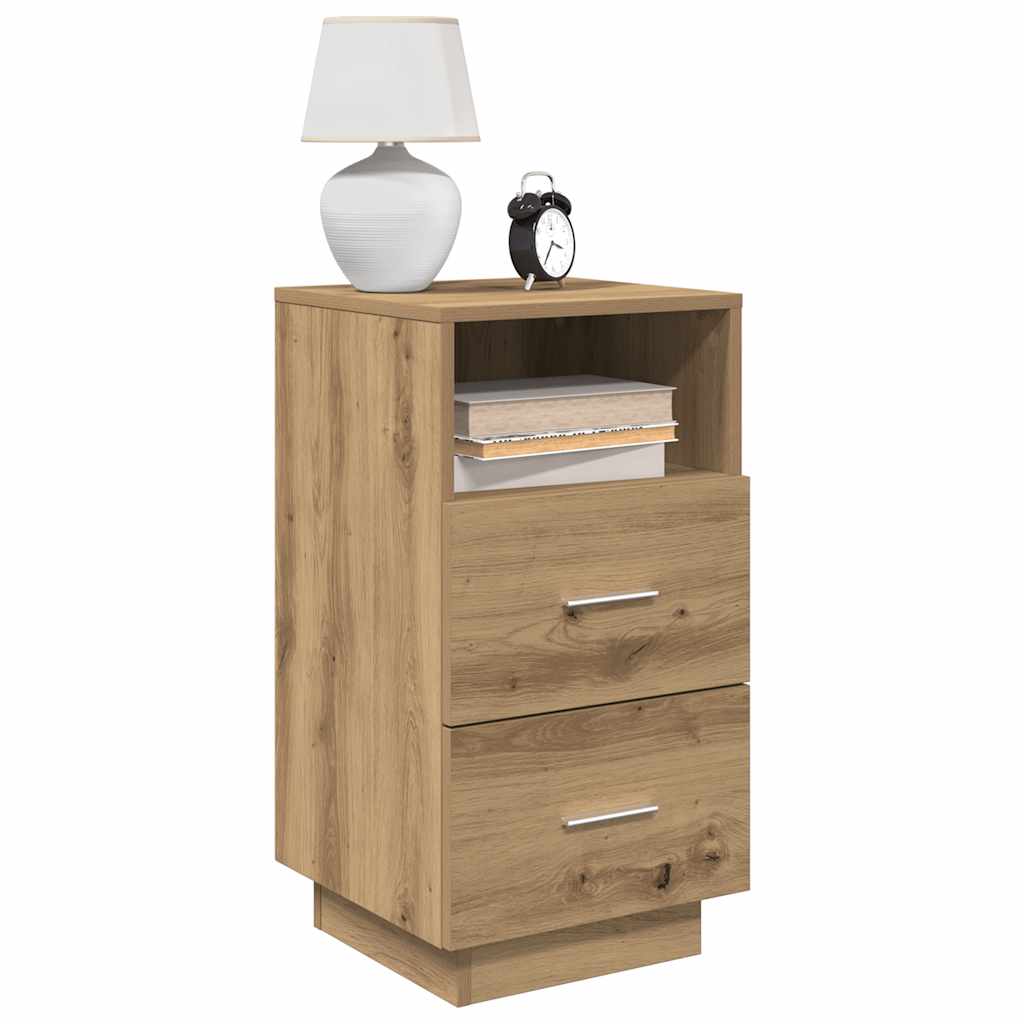 Noptiera Cu 2 Sertare 36X36X68 Cm