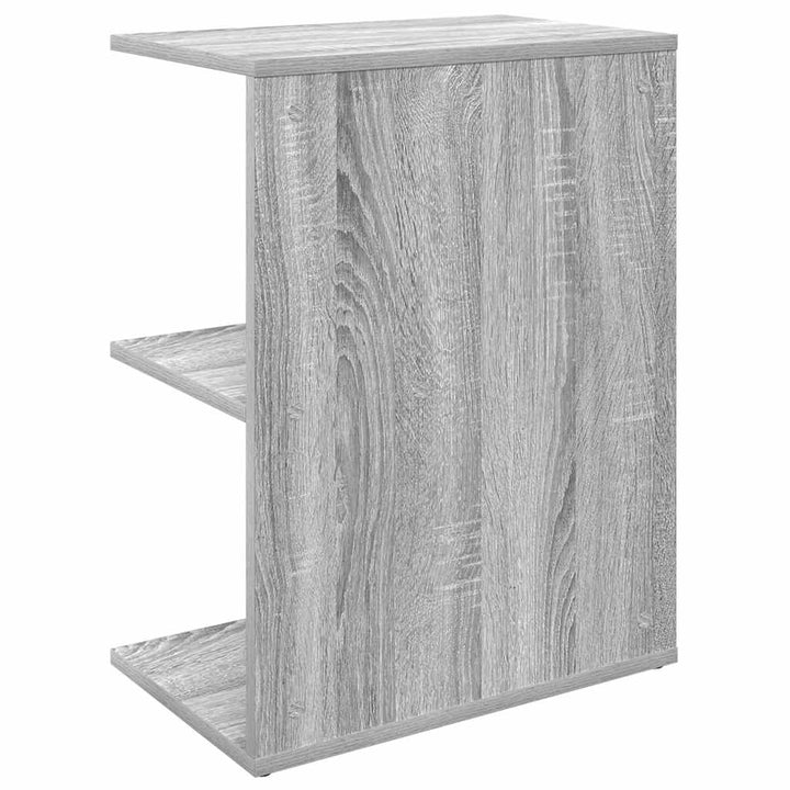 Noptiere 2 Buc Gri Sonoma 46,5X29X61 Cm Lemn Prelucrat