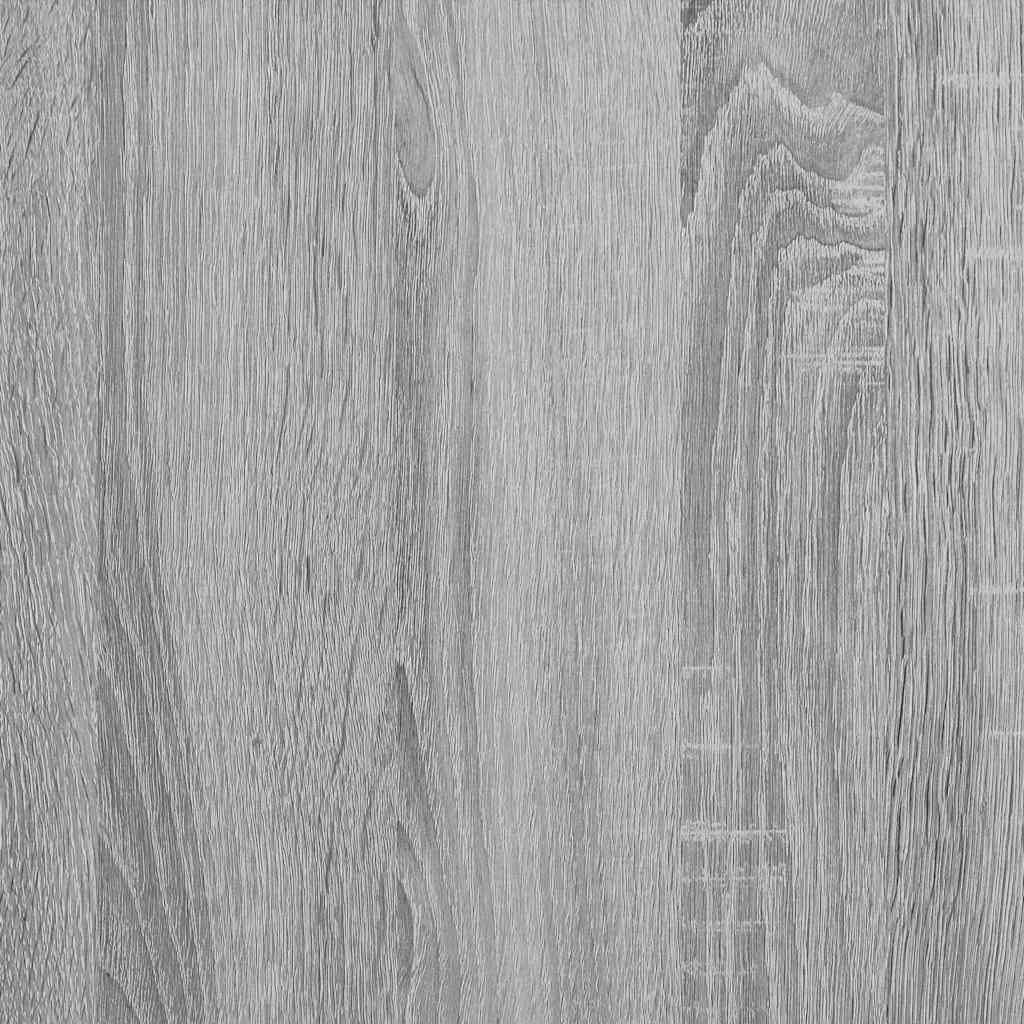 Noptiere 2 Buc Gri Sonoma 46,5X29X61 Cm Lemn Prelucrat