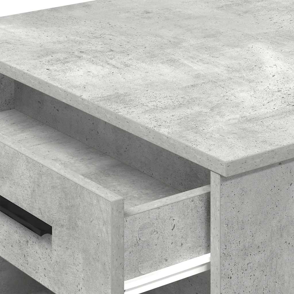 Birou Cu Sertar Și Raft 102X62X77,5 Cm Lemn Prelucrat