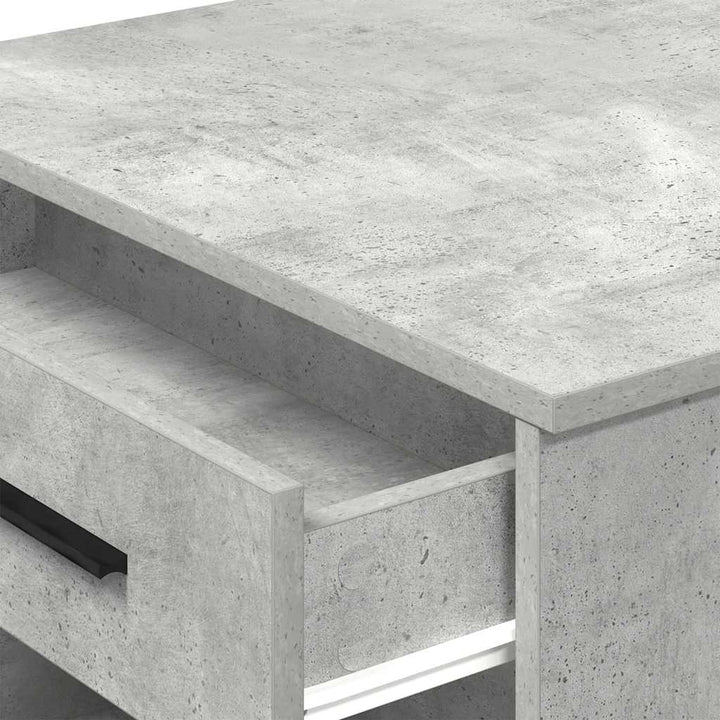 Birou Cu Sertar Și Raft 102X62X77,5 Cm Lemn Prelucrat