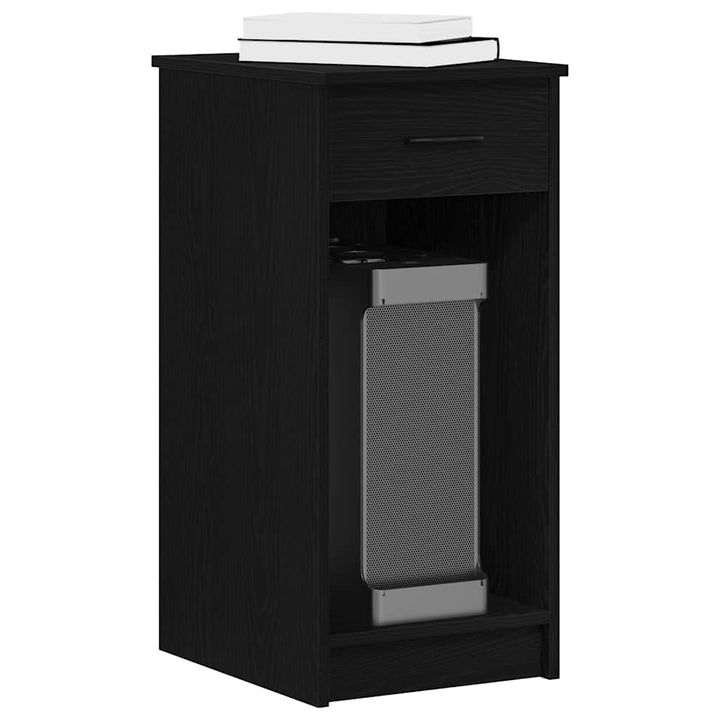 Suport Turn Computer Cu Sertar Gri Sonoma 35X45X77 Cm