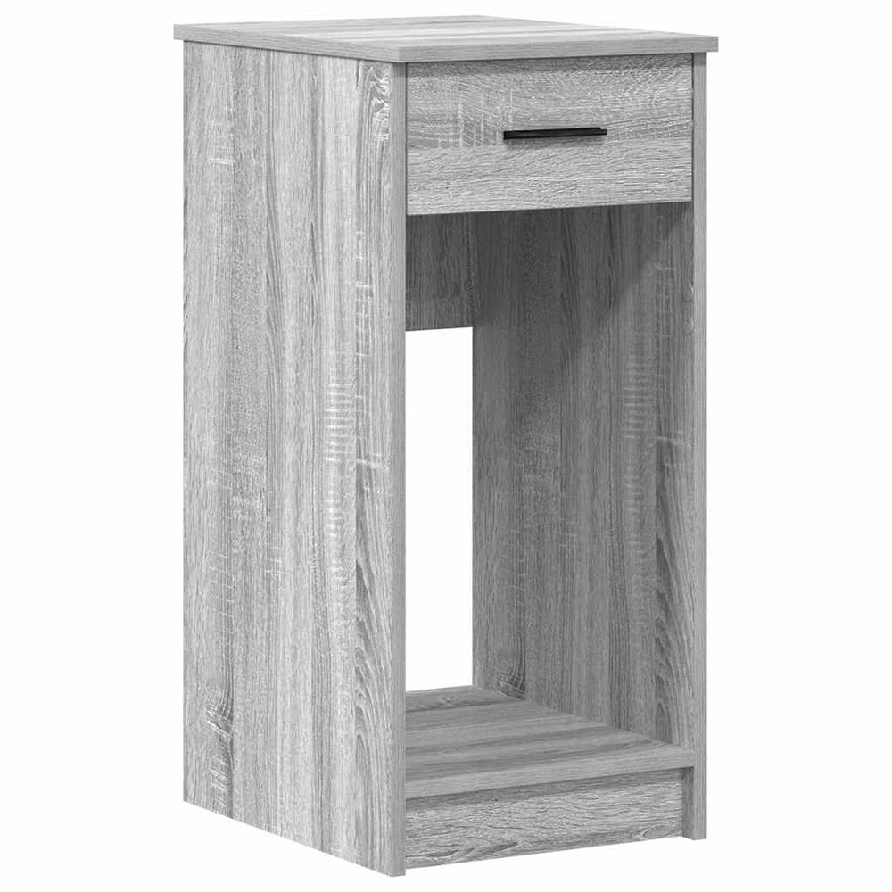 Suport Turn Computer Cu Sertar Gri Sonoma 35X45X77 Cm
