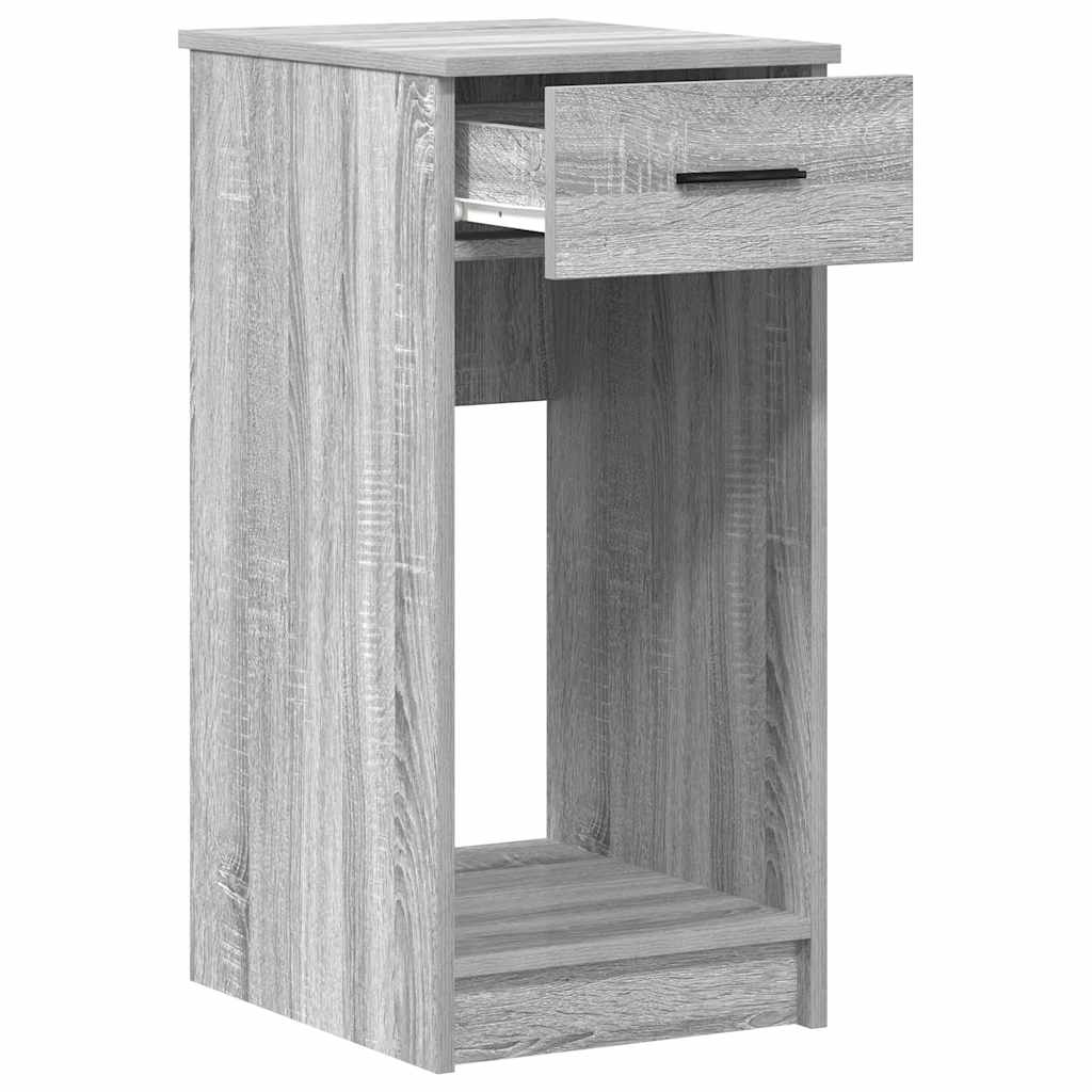Suport Turn Computer Cu Sertar Gri Sonoma 35X45X77 Cm
