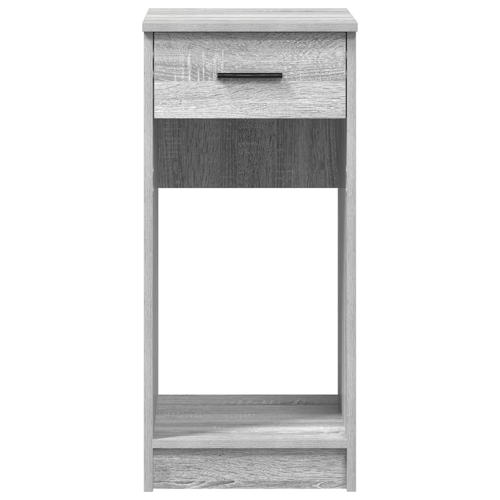 Suport Turn Computer Cu Sertar Gri Sonoma 35X45X77 Cm