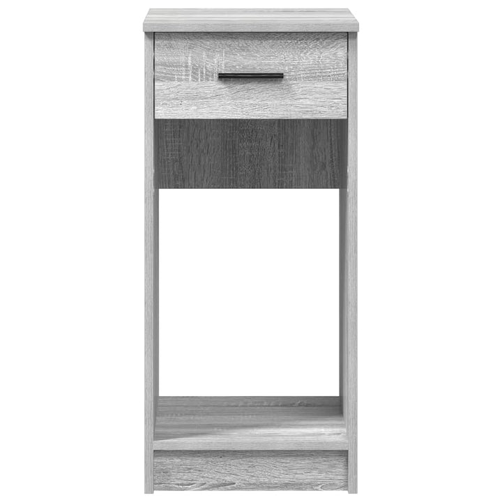 Suport Turn Computer Cu Sertar Gri Sonoma 35X45X77 Cm
