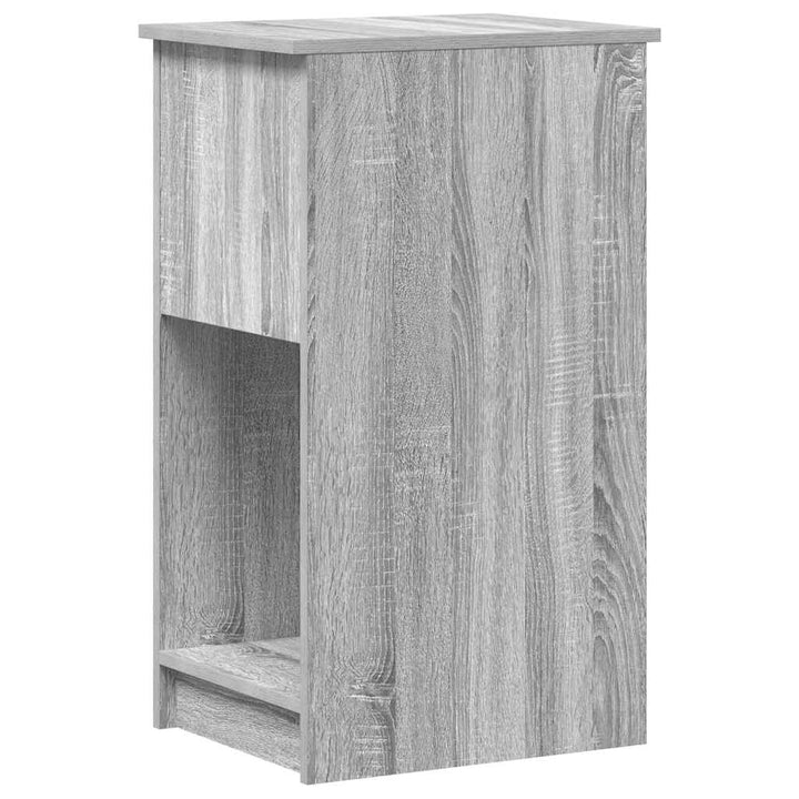 Suport Turn Computer Cu Sertar Gri Sonoma 35X45X77 Cm