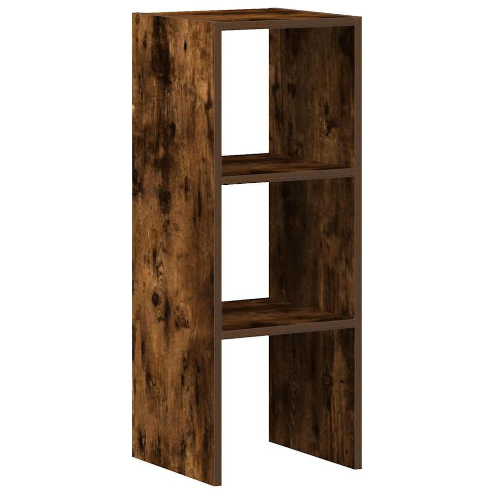 Bibliotecă Stivuabilă Din Stejar Fumuriu Din Lemn Prelucrat