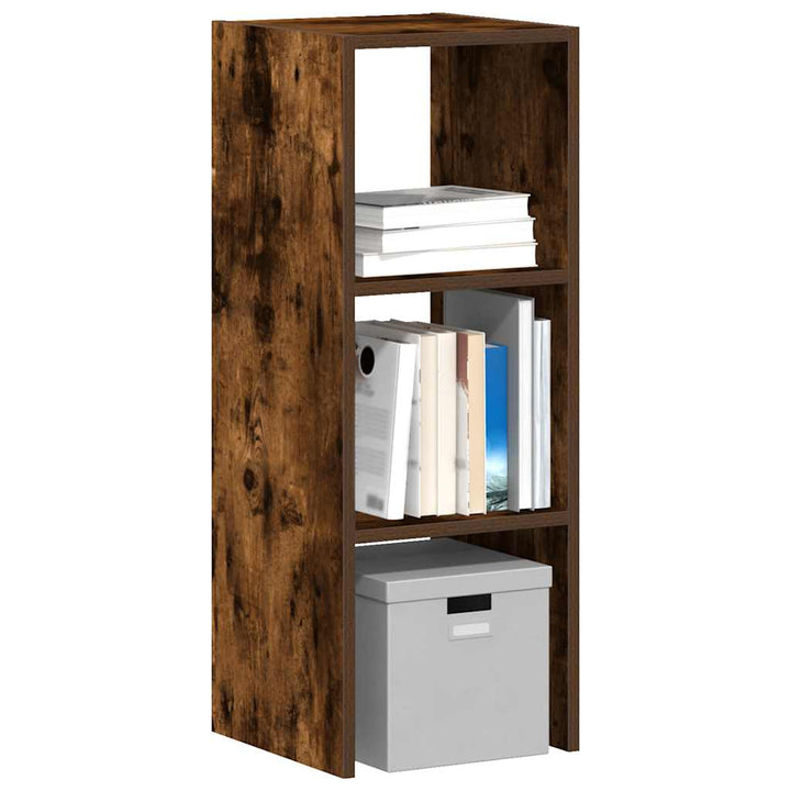 Bibliotecă Stivuabilă Din Stejar Fumuriu Din Lemn Prelucrat