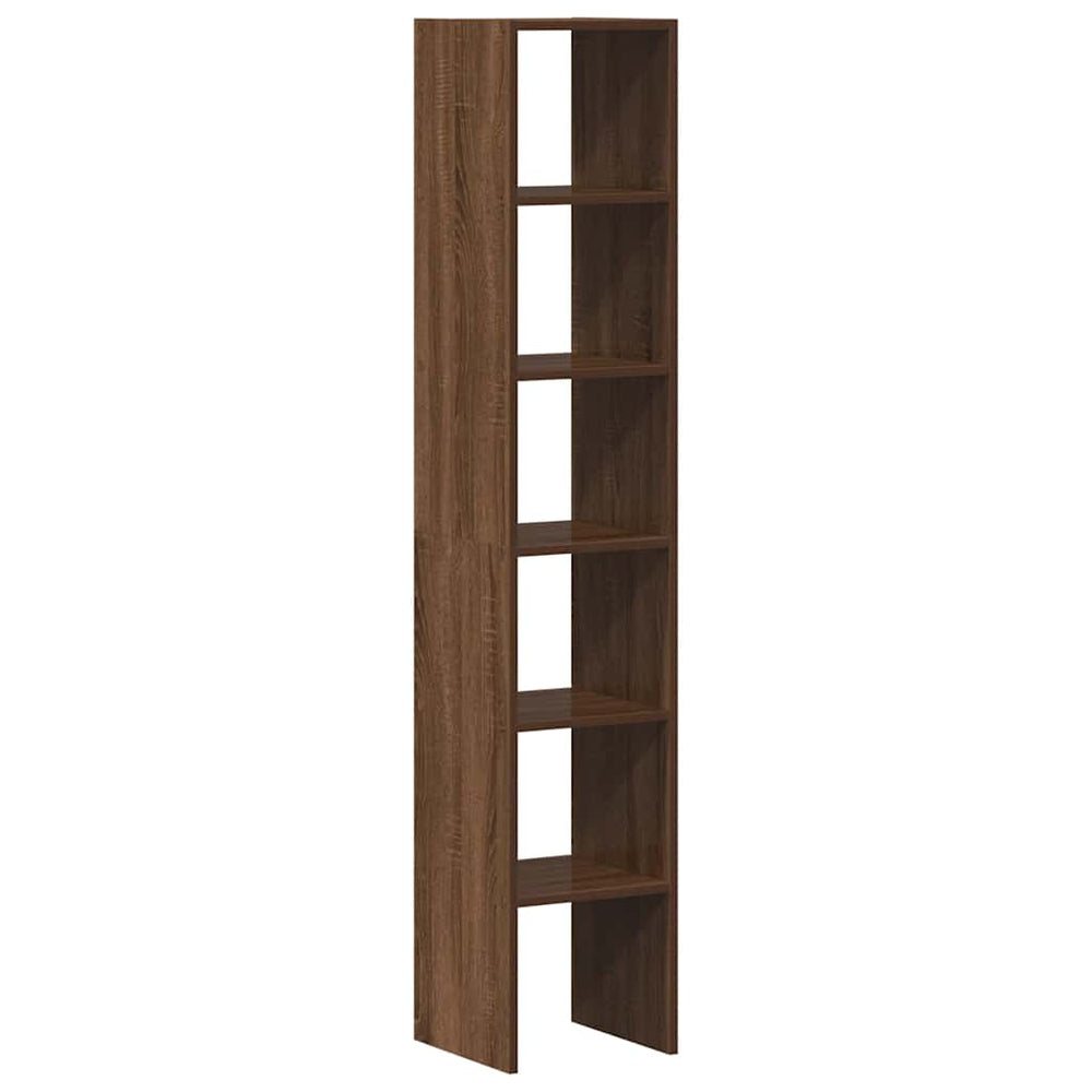 Biblioteci 2 Buc, Stivuibile, Stejar Maro, Lemn Prelucrat
