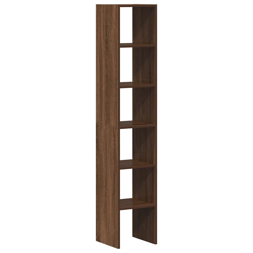 Biblioteci 2 Buc, Stivuibile, Stejar Maro, Lemn Prelucrat