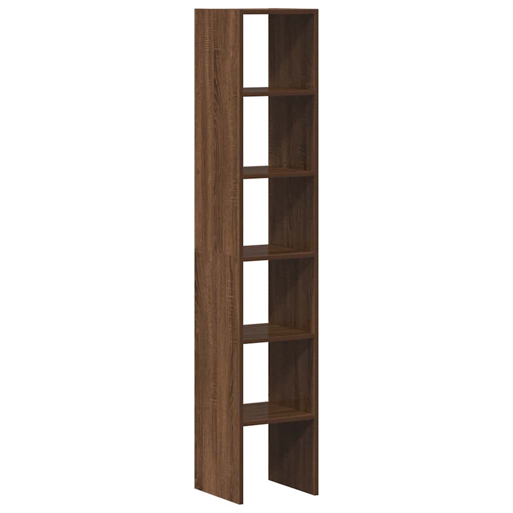 Biblioteci 2 Buc, Stivuibile, Stejar Maro, Lemn Prelucrat