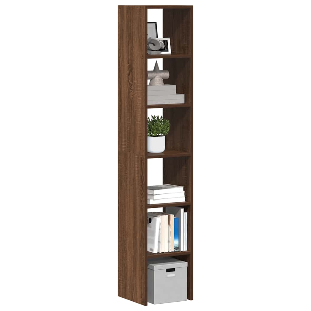 Biblioteci 2 Buc, Stivuibile, Stejar Maro, Lemn Prelucrat