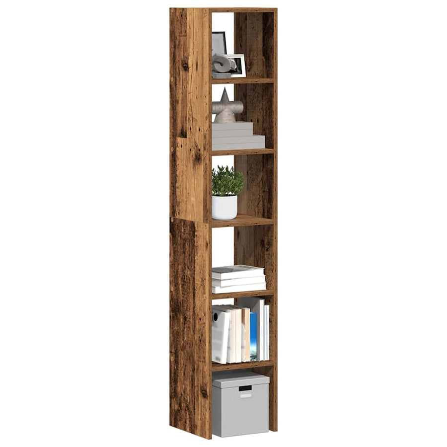 Biblioteci 2 Buc Stivuibil 30X30X80Cm Lemn Prelucrat