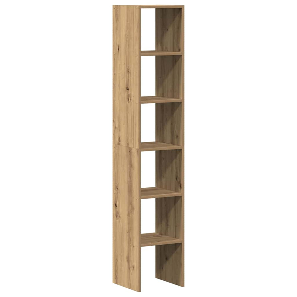 Biblioteci 2 Buc Stejar Artisan Stivuibil Lemn Prelucrat