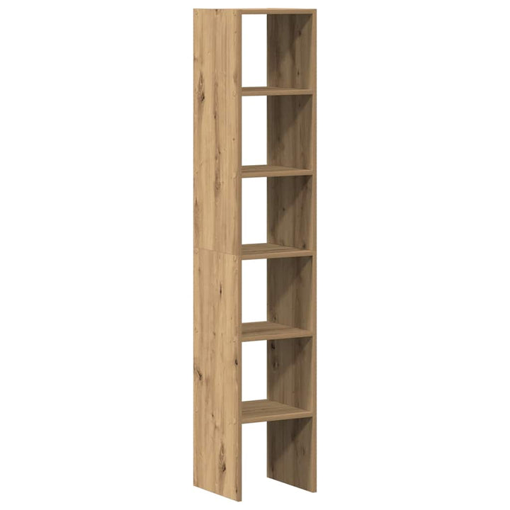 Biblioteci 2 Buc Stejar Artisan Stivuibil Lemn Prelucrat