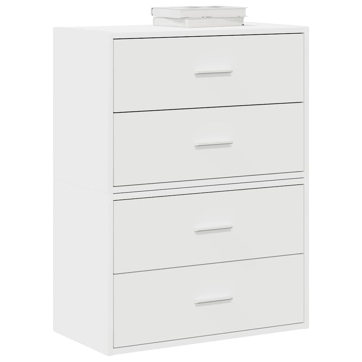 Dulap Cu 2 Sertare 60X31X40 Cm Lemn Prelucrat