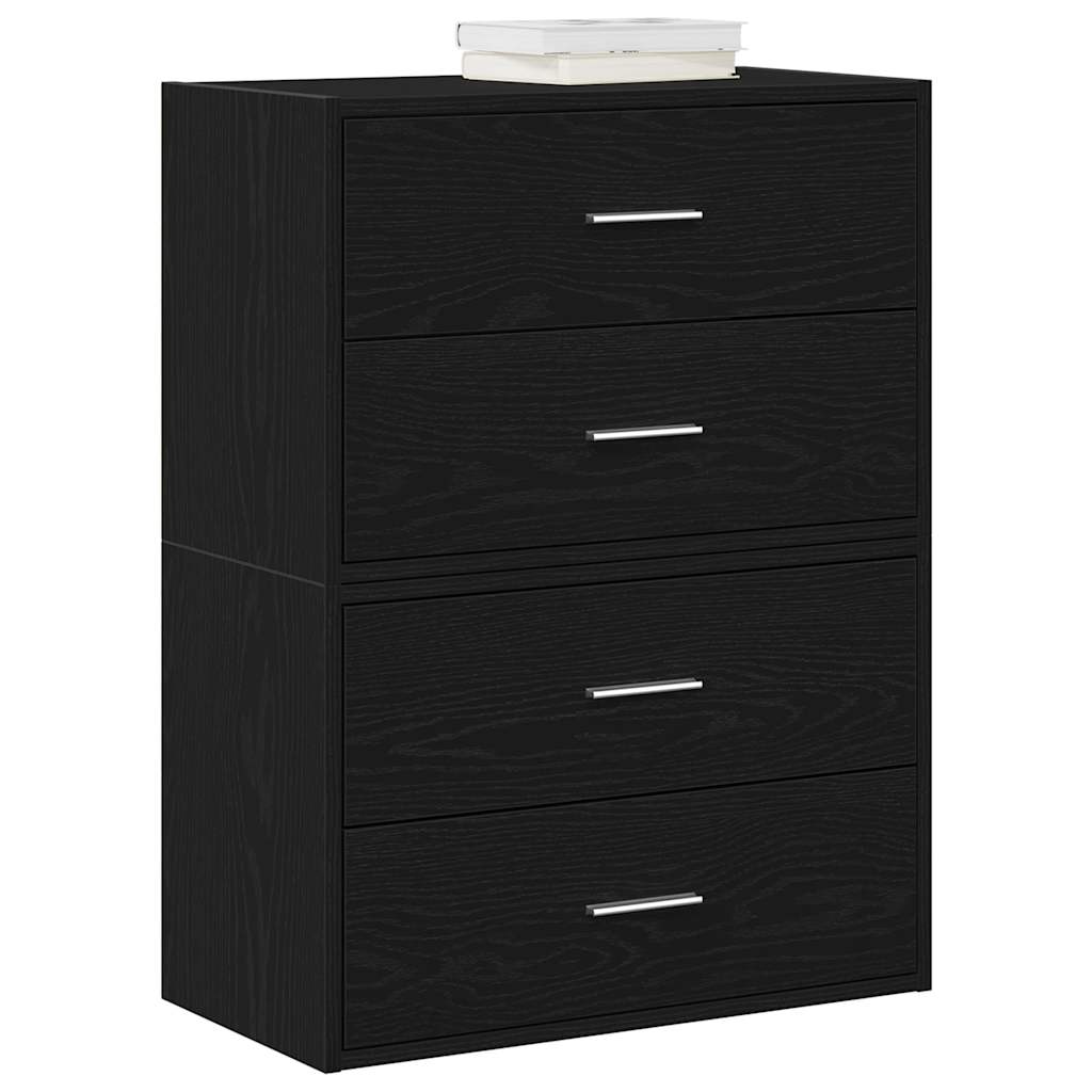 Dulap Cu 2 Sertare 60X31X40 Cm Lemn Prelucrat