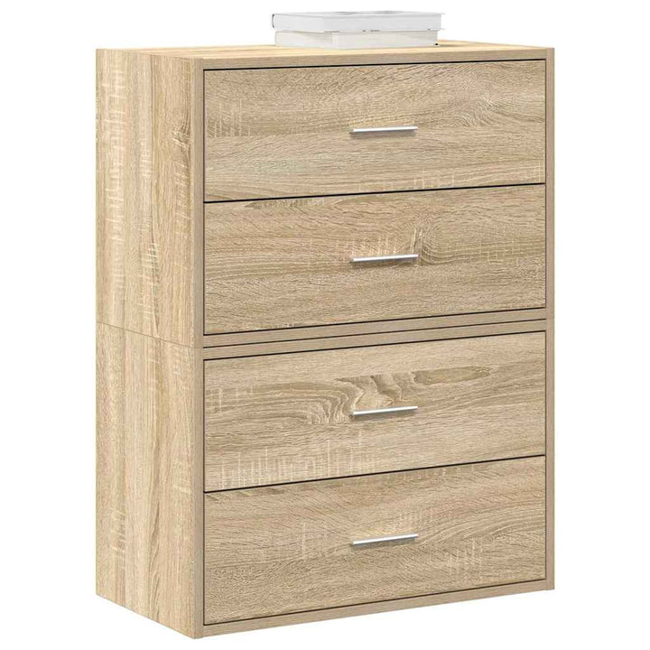 Dulap Cu 2 Sertare 60X31X40 Cm Lemn Prelucrat