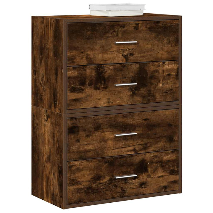 Dulap Cu 2 Sertare 60X31X40 Cm Lemn Prelucrat