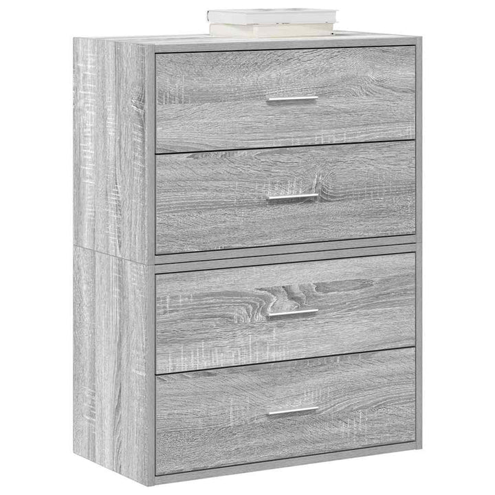 Dulap Cu 2 Sertare 60X31X40 Cm Lemn Prelucrat