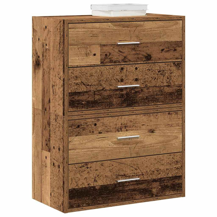 Dulap Cu 2 Sertare 60X31X40 Cm Lemn Prelucrat