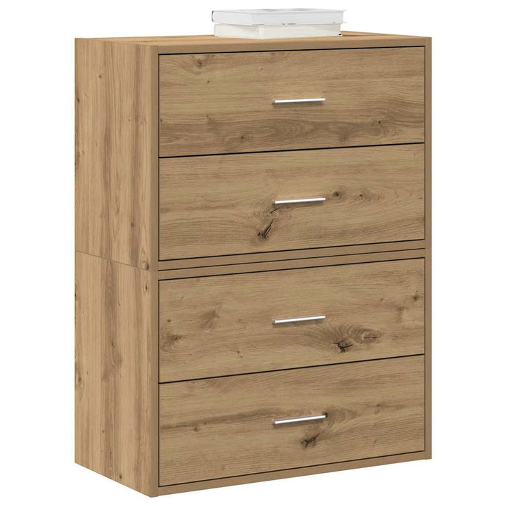 Dulap Cu 2 Sertare 60X31X40 Cm Lemn Prelucrat