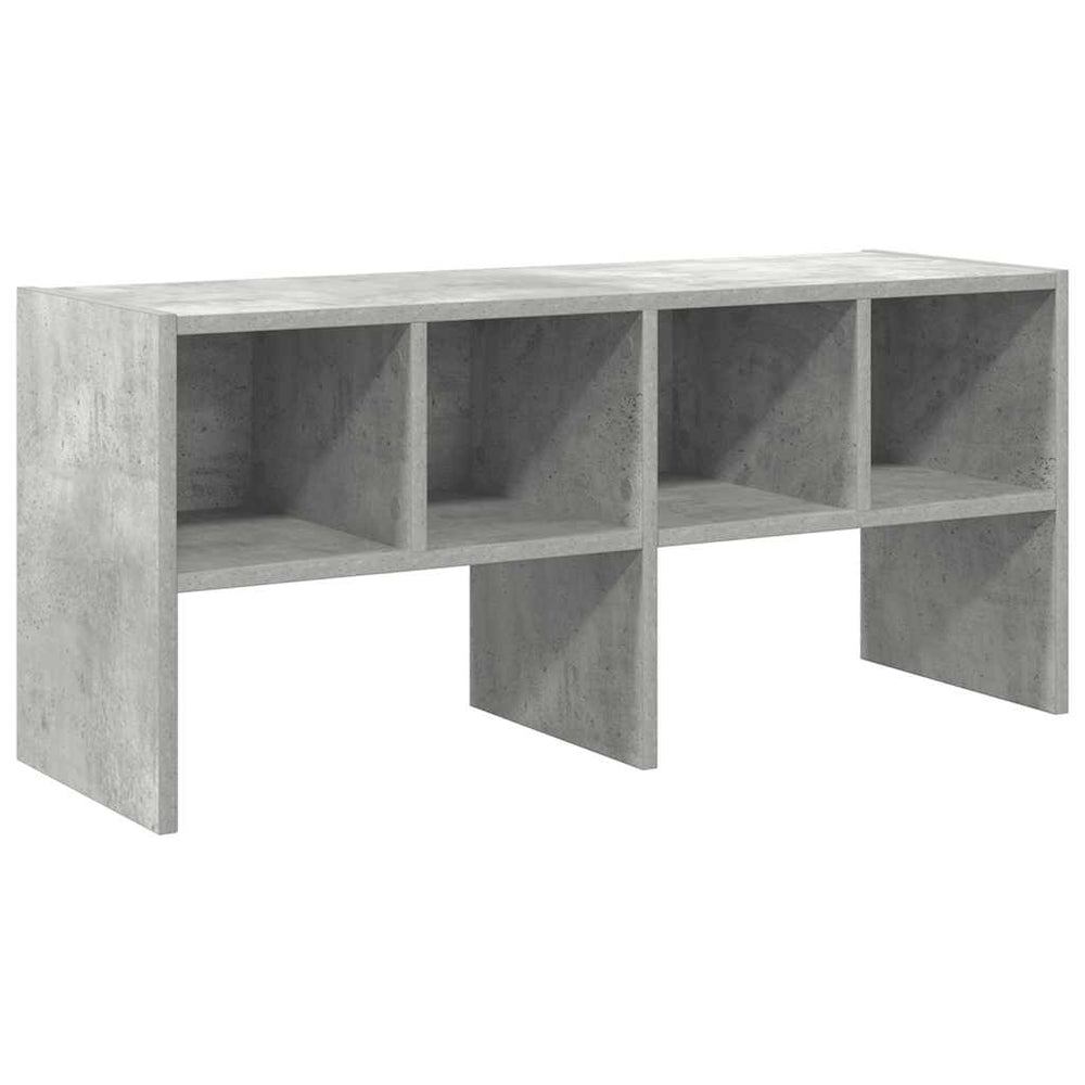 Suport Pantofi Stivuibil Beton Gri 89,5X30X40 Cm