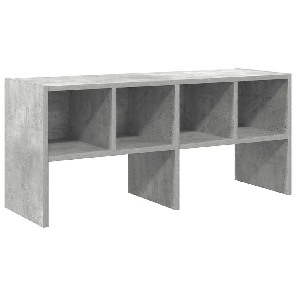 Suport Pantofi Stivuibil Beton Gri 89,5X30X40 Cm