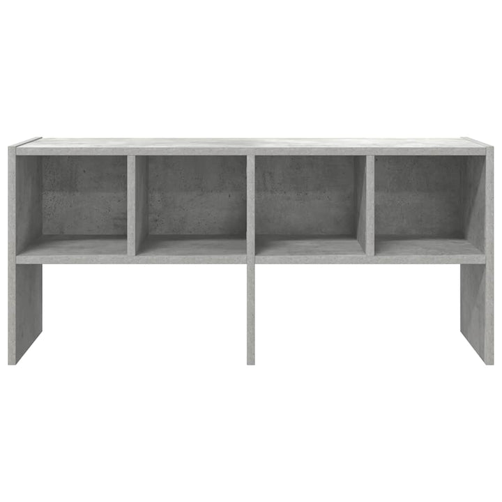 Suport Pantofi Stivuibil Beton Gri 89,5X30X40 Cm