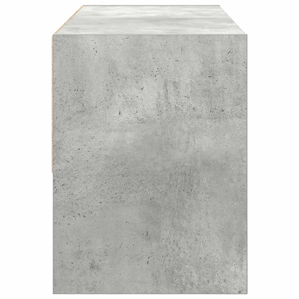 Suport Pantofi Stivuibil Beton Gri 89,5X30X40 Cm