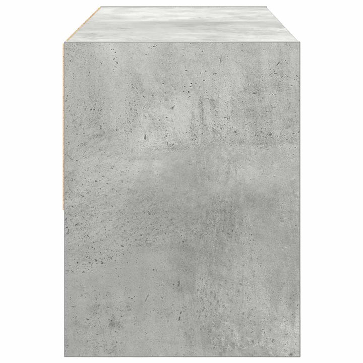 Suport Pantofi Stivuibil Beton Gri 89,5X30X40 Cm