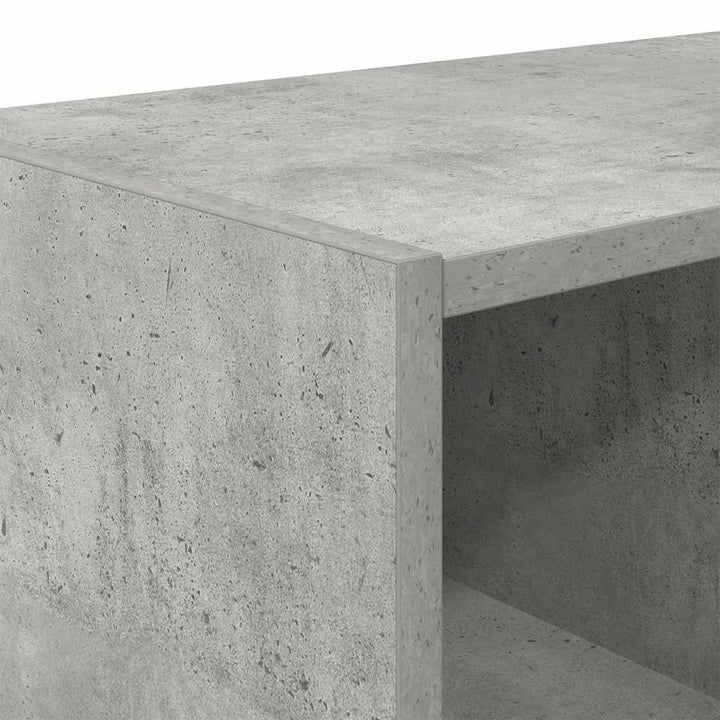 Suport Pantofi Stivuibil Beton Gri 89,5X30X40 Cm