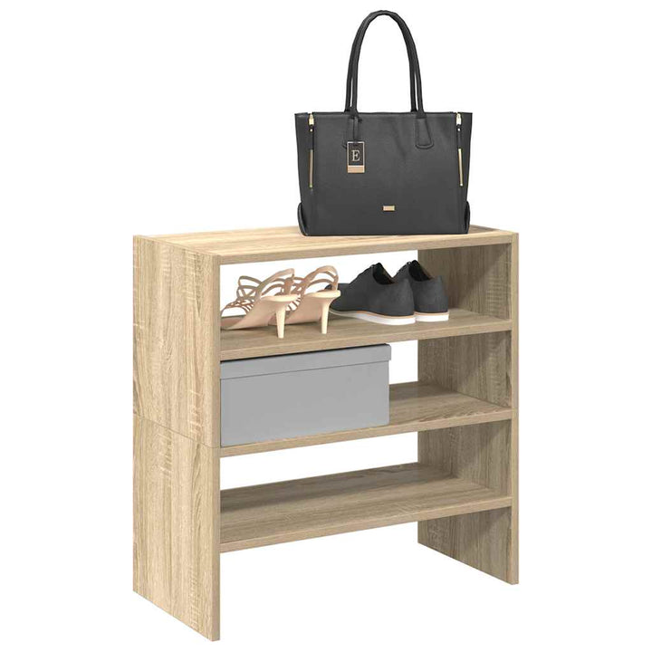 Rafturi Pantofi 2 Buc Stivuibile 60X30X30,5 Cm