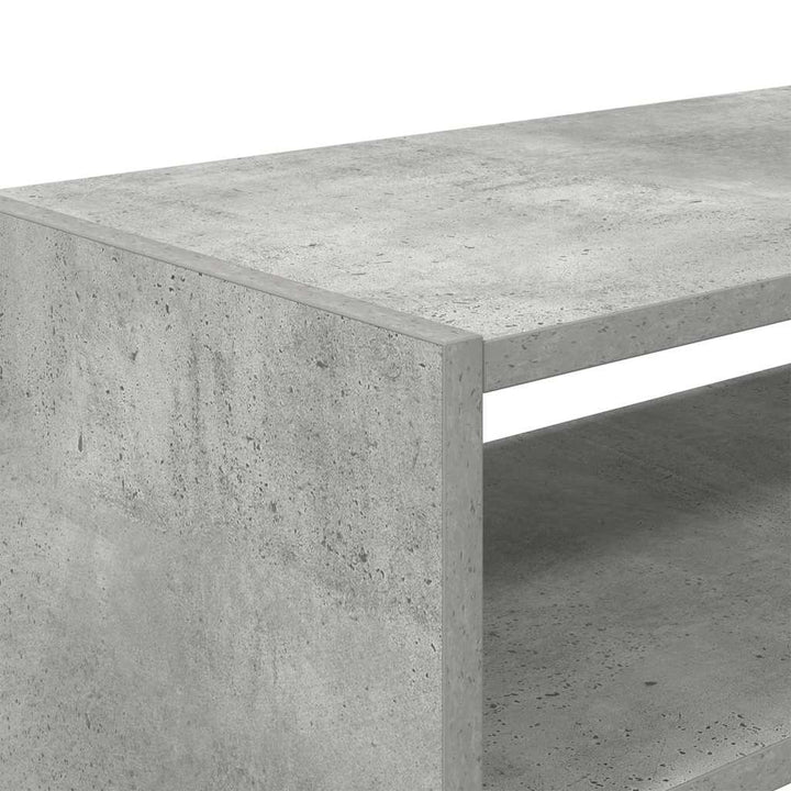 Rafturi De Pantofi 2 Buc Stivuibile Beton Gri 60X30X30,5 Cm