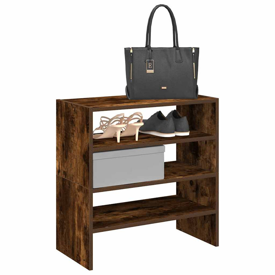 Rafturi Pantofi 2 Buc Stivuibil 60X30X30,5 Cm