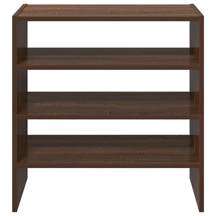 Rafturi Pantofi 2 Buc Stejar Maro Stivuibil 60X30X30,5 Cm