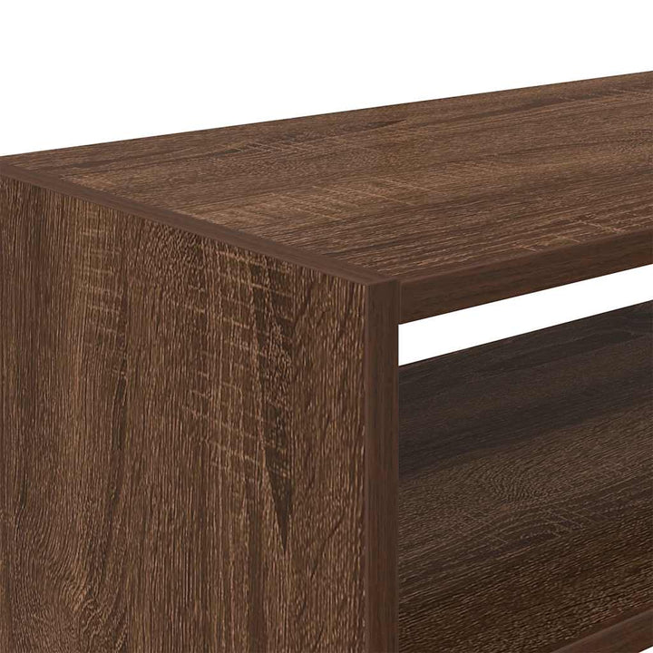 Rafturi Pantofi 2 Buc Stejar Maro Stivuibil 60X30X30,5 Cm