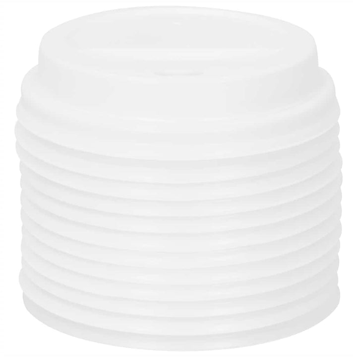 Capace Pentru Ceași Cafea Din Hârtie 8Oz 1000 Buc Plastic Alb