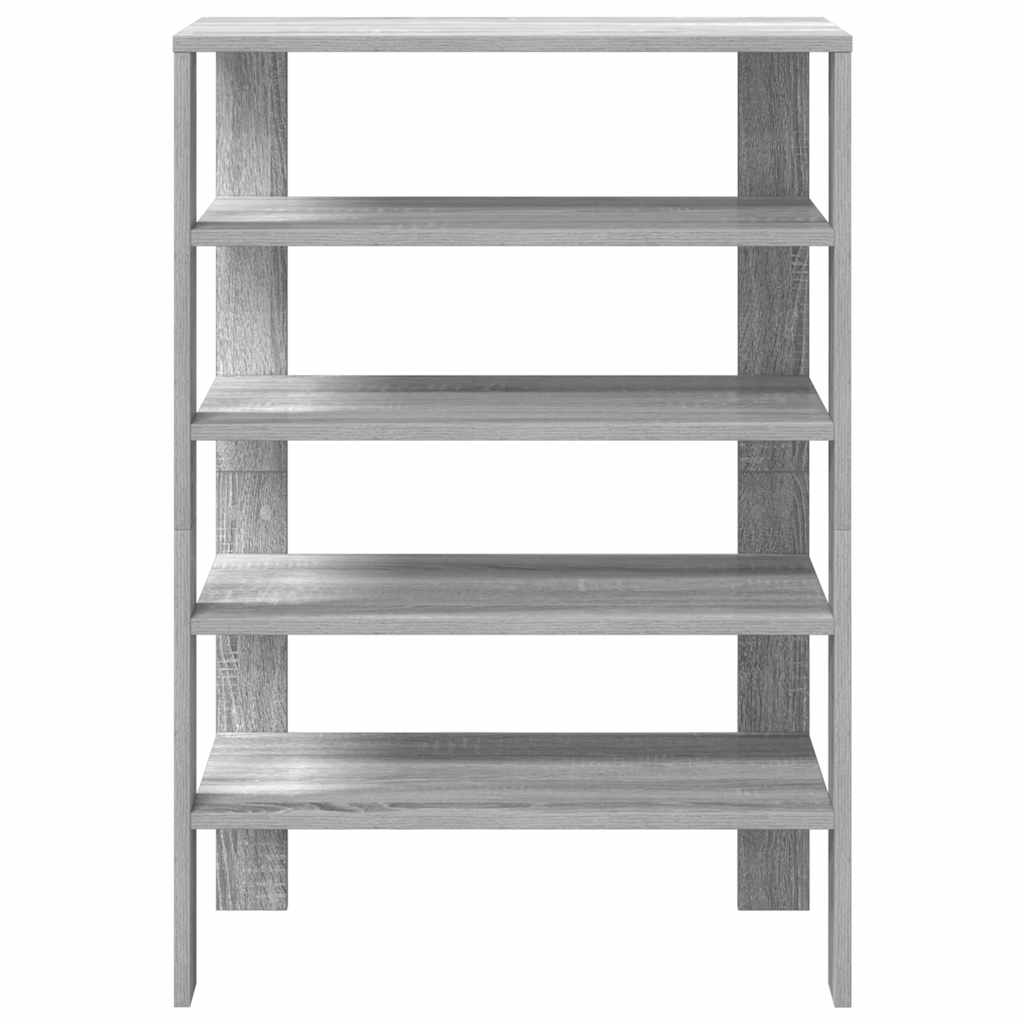 Pantofar, Gri Sonoma, 60X30X98 Cm, Lemn Prelucrat