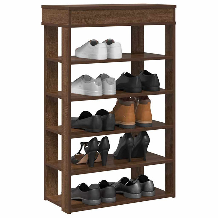 Pantofar, Gri Sonoma, 60X30X98 Cm, Lemn Prelucrat