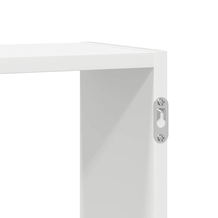 Raft Cubic De Perete Cu 5 Compartimente Lemn Prelucrat