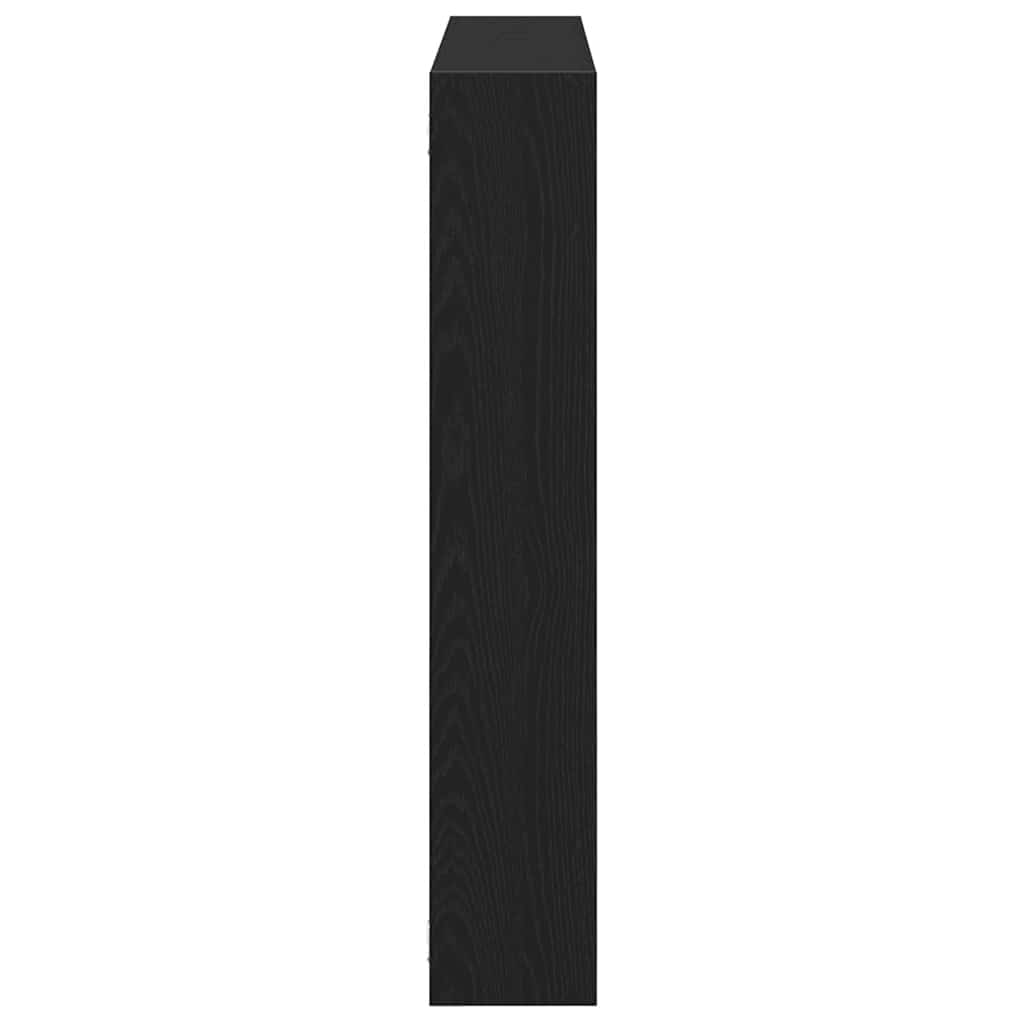 Raft Cubic De Perete Cu 7 Compartimente Lemn Prelucrat
