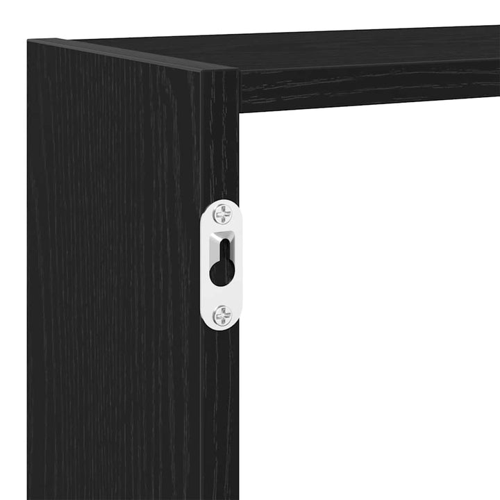 Raft Cubic De Perete Cu 7 Compartimente Lemn Prelucrat